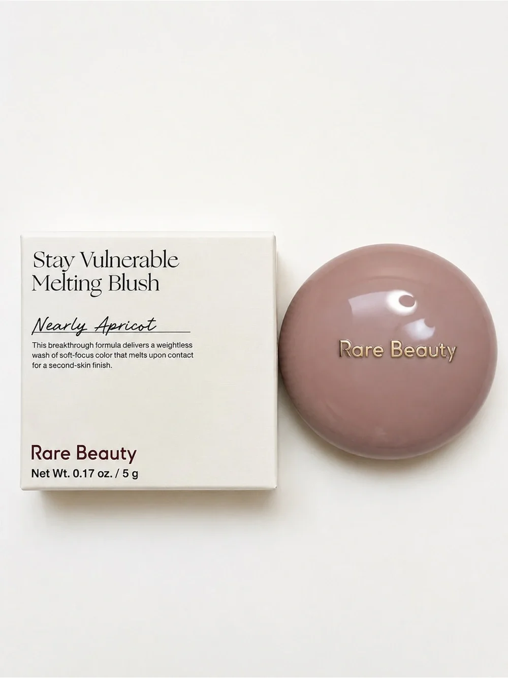 Rare Beauty Stay Vulnerable Melting Blush —Nearly Apricot